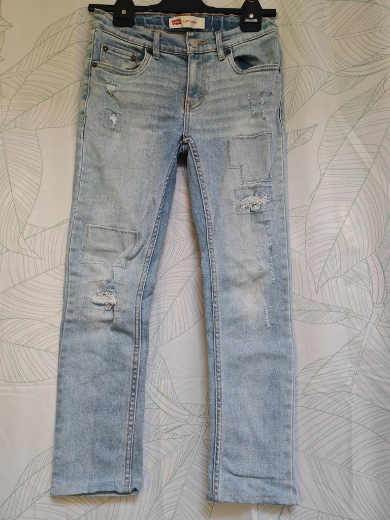 Levi's jeans. Maat 158. 14., Kinderen en Baby's, Broek, Jongen of Meisje, Ophalen of Verzenden, Zo goed als nieuw