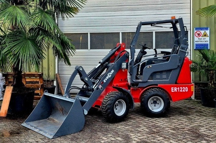 Everun ER1220 minishovel - Hefvermogen 1200 kg - Zo goed als, Ophalen, Wiellader of Shovel