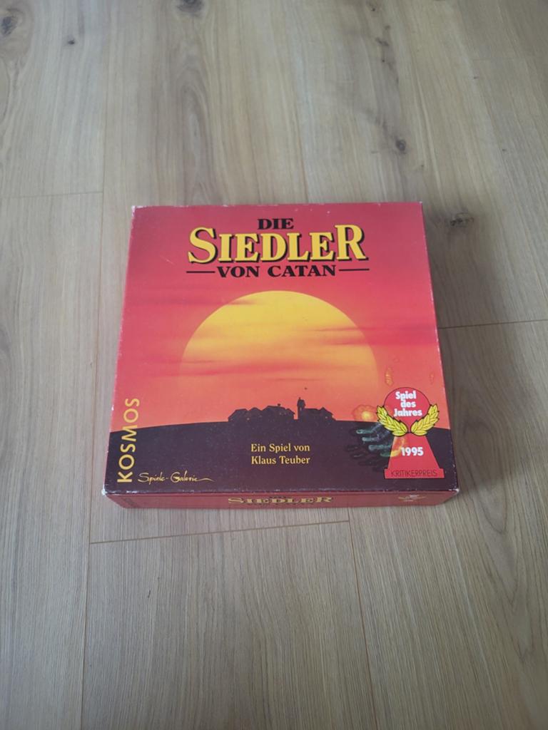 Kolonisten v katan Die Siedler von Catan - Klassiek bordspel, Drie of vier spelers, Ophalen of Verzenden, Gebruikt, Kosmos