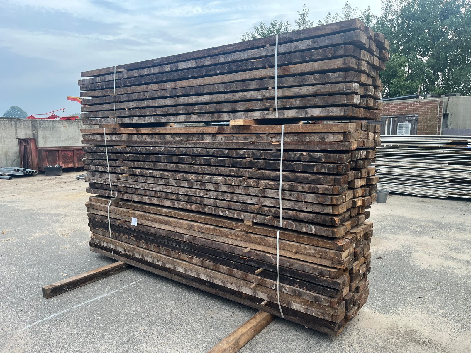 Houten balken, Ophalen, Gebruikt, 250 cm of meer, Balken