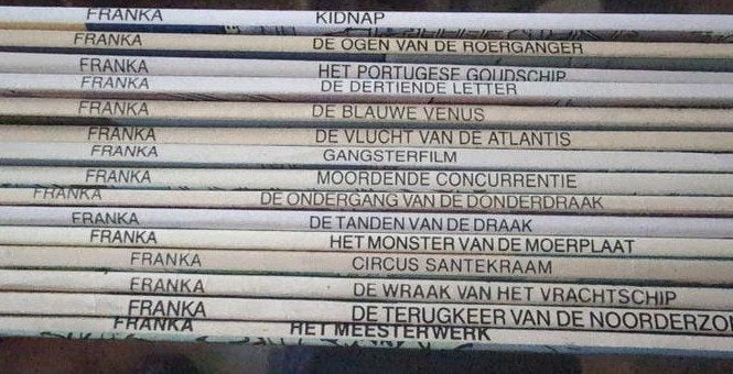Franka strips, Meerdere comics, Ophalen of Verzenden, Gelezen, Europa