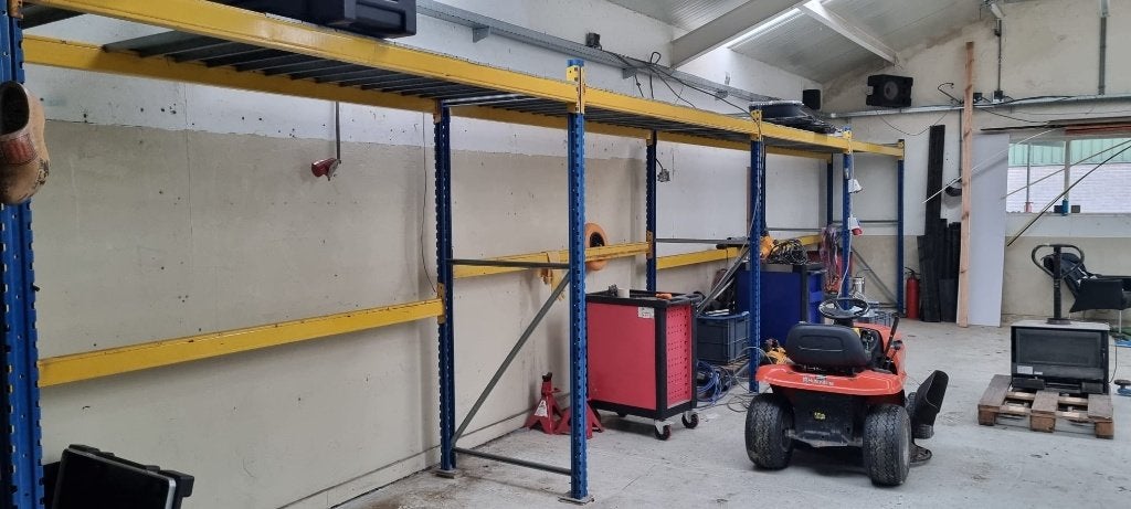 PALLETSTELLING 7 STAANDERS 20 LIGGERS MET LEGBORDEN, Ophalen