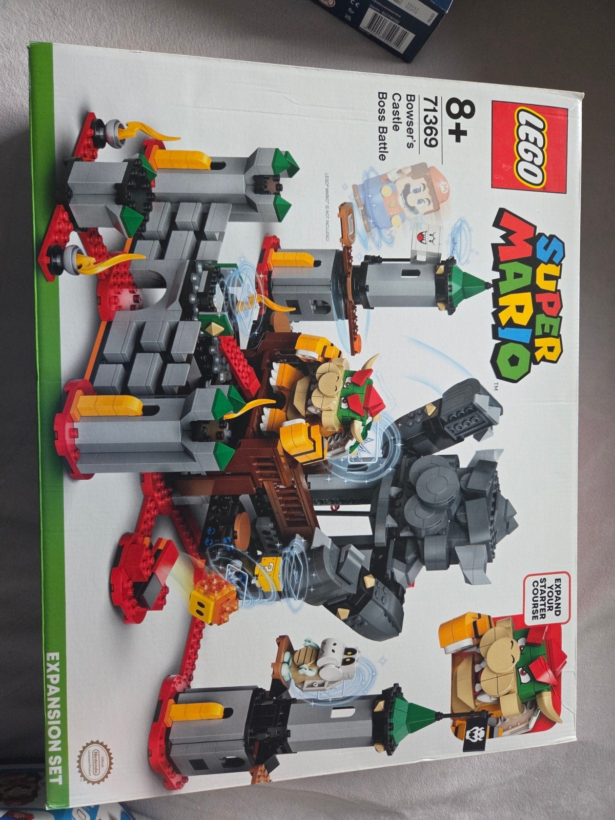 LEGO Super Mario: Bowser's Kasteel & Avonturen met Mario, Ophalen, Zo goed als nieuw, Overige merken