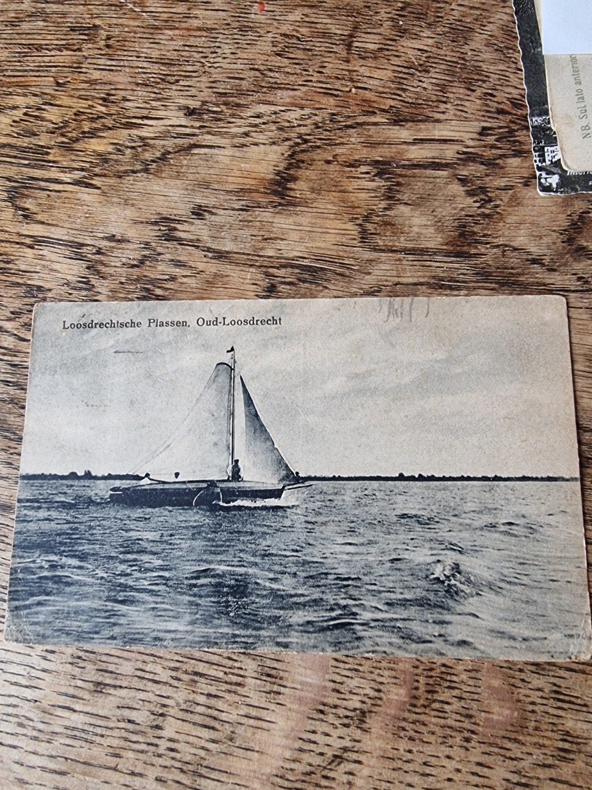 Ansichtkaart Loosdrechtse Plassen Oud-Loosdrecht 1924, Ophalen of Verzenden, Voor 1920, Gelopen, Utrecht
