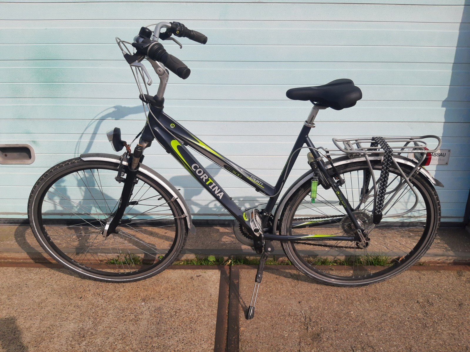 Cortina damesfiets, 28 inch, Velgrem, 56 cm of meer, Zo goed als nieuw
