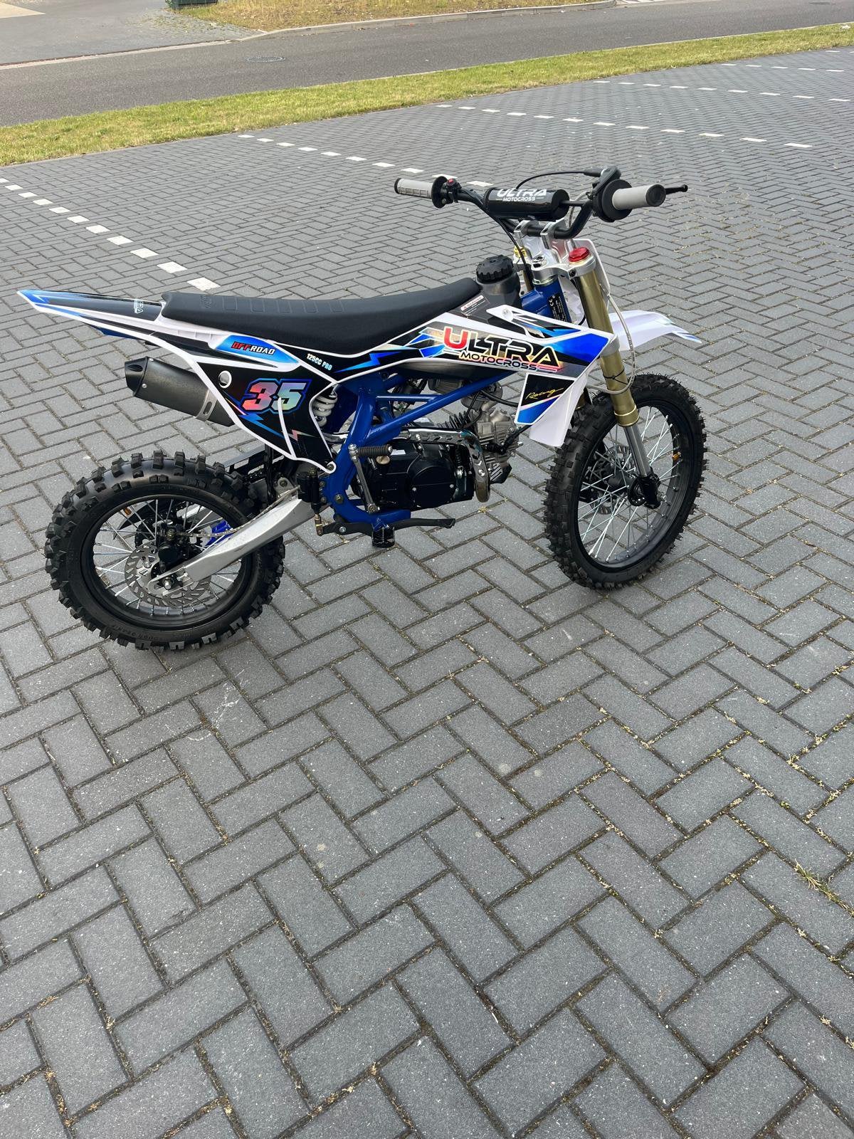 Nieuw crossmotor 125cc cross motor pitbike crosser ultra, Ophalen of Verzenden, Nieuw, Overige merken