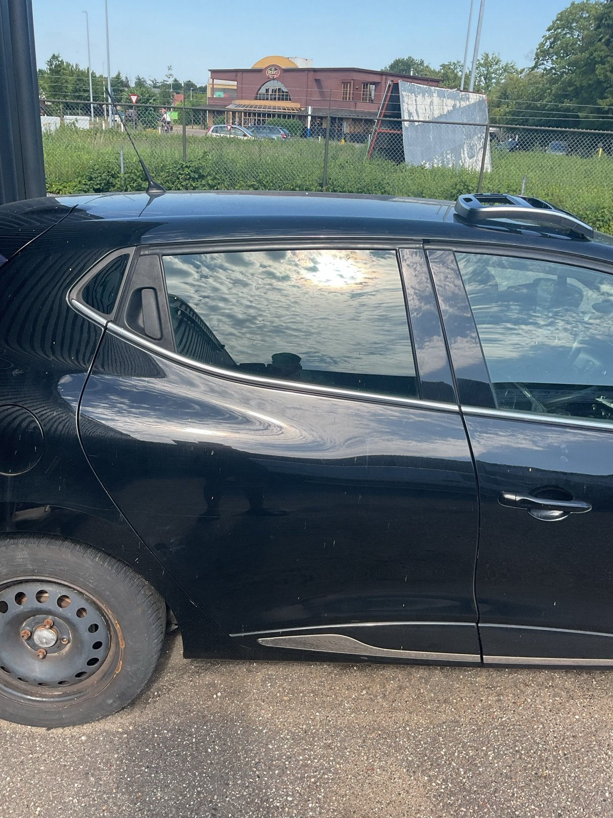 Renault Clio 2018 Achterdeur Rechts Zwart COMPLEET, Ophalen of Verzenden