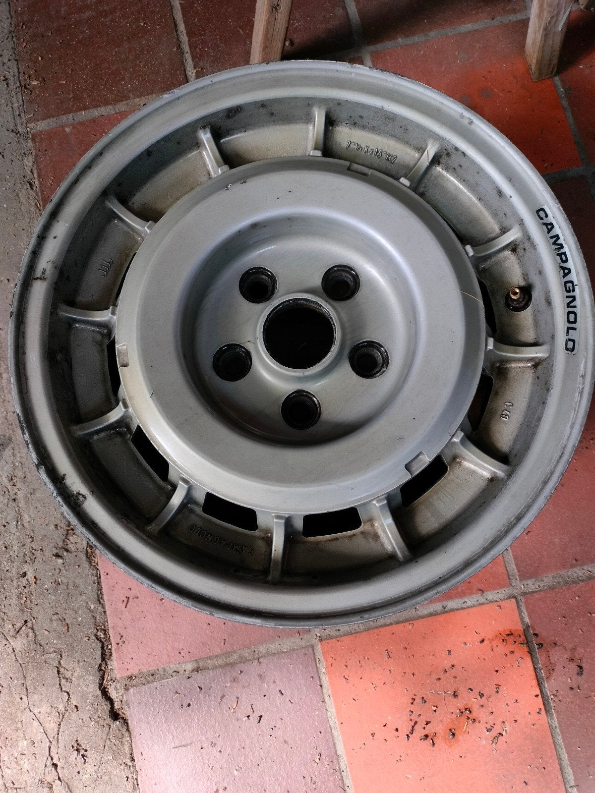 Maserati Quattroporte III Kyalami Campagnolo 15" J7 Velgen, Ophalen, Gebruikt, 15 inch, Velg(en)