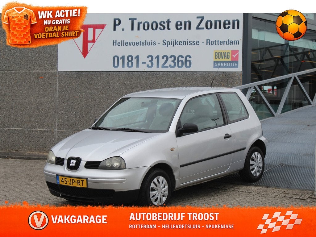 SEAT Arosa 1.4i Stella Automaat/Radio-CD speler/Orig NL/NAP., Auto's, Seat, Gebruikt, 31 €/maand, Airbags, Origineel Nederlands