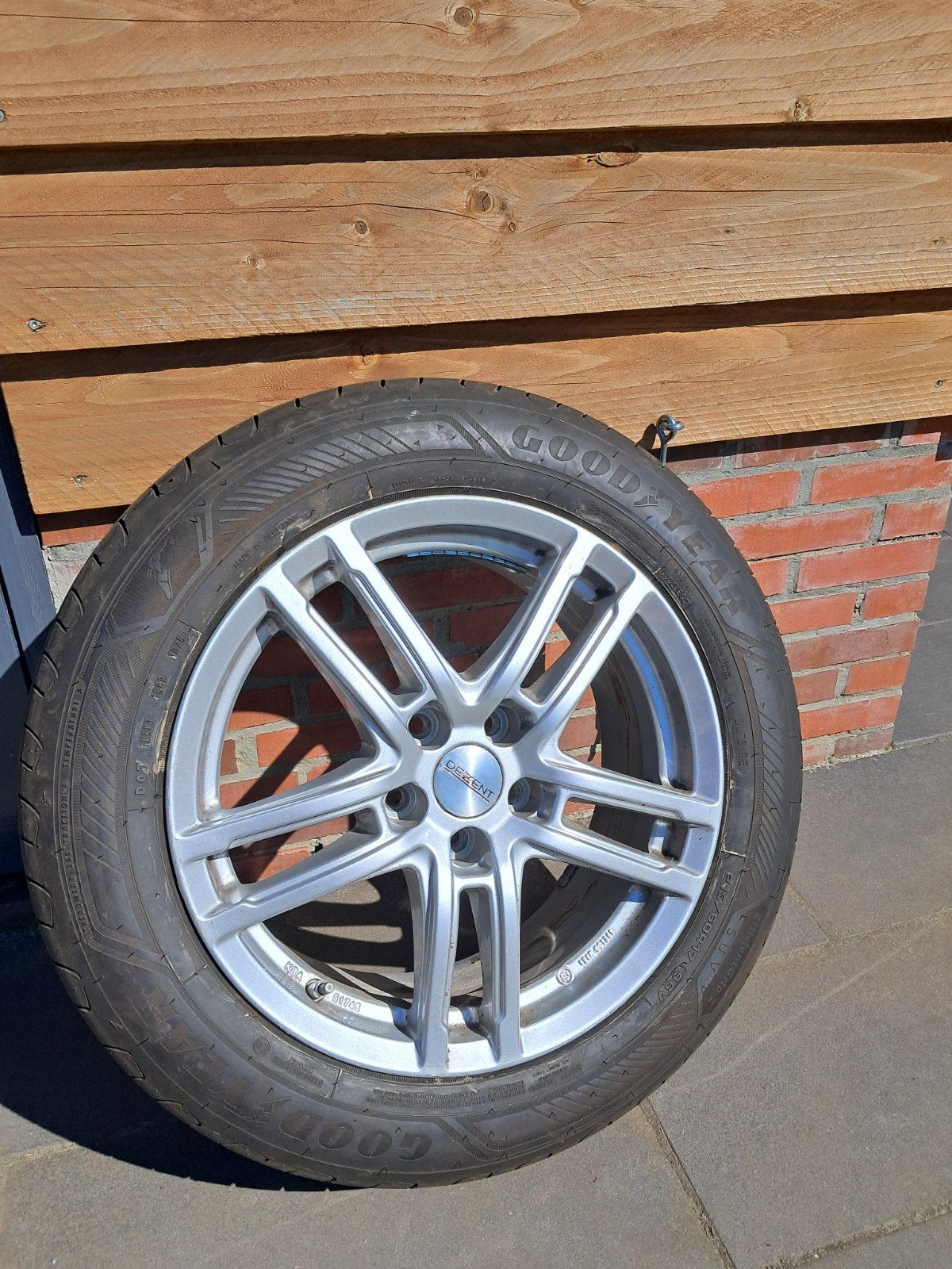 4 zomerbanden incl velgen 215/60 R17, Auto-onderdelen, 17 inch, Ophalen of Verzenden, Band(en), Zomerbanden