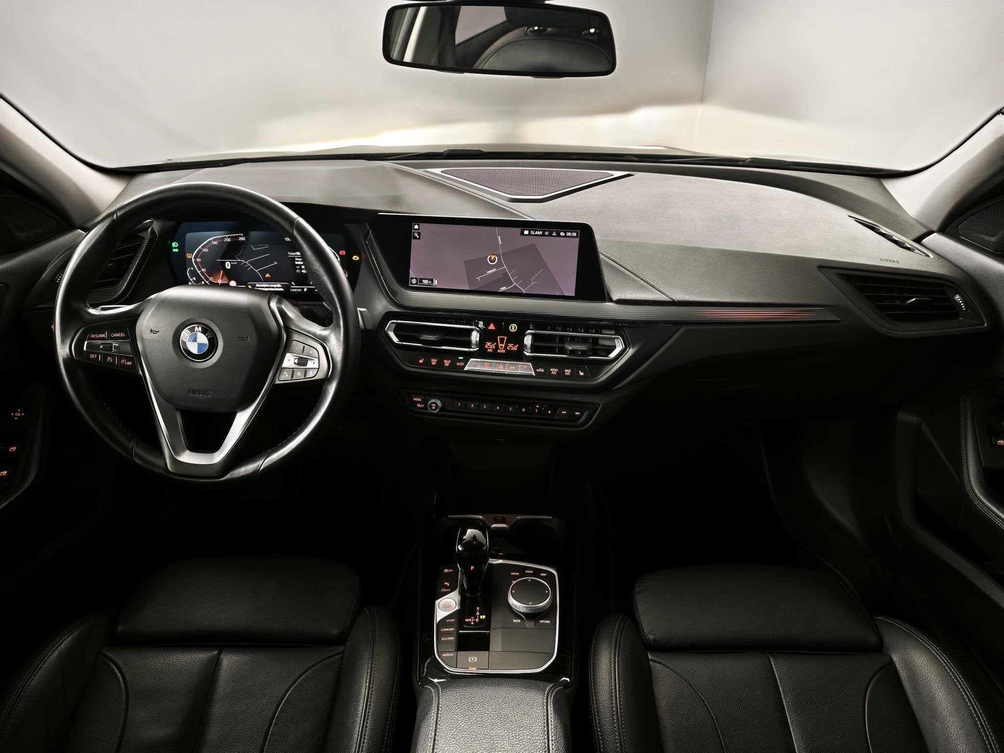 BMW 1-serie 118i Business Edition | Leder | Stoelverwarming, 136 pk, Gebruikt, Zwart, Bedrijf