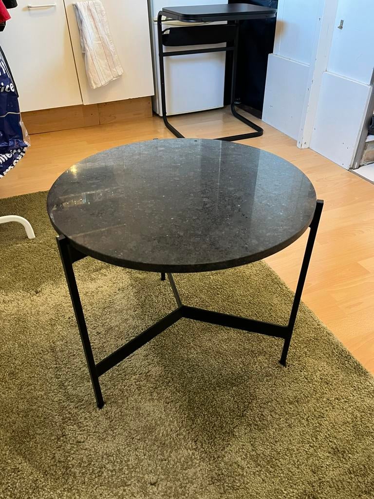 Marble coffee table, 50 tot 100 cm, Ophalen of Verzenden, Zo goed als nieuw, Minder dan 50 cm