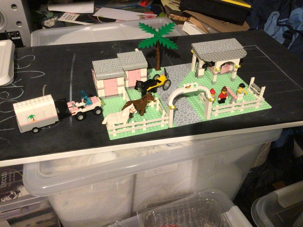 lego manege, Kinderen en Baby's, Speelgoed | Duplo en Lego, Ophalen of Verzenden, Zo goed als nieuw