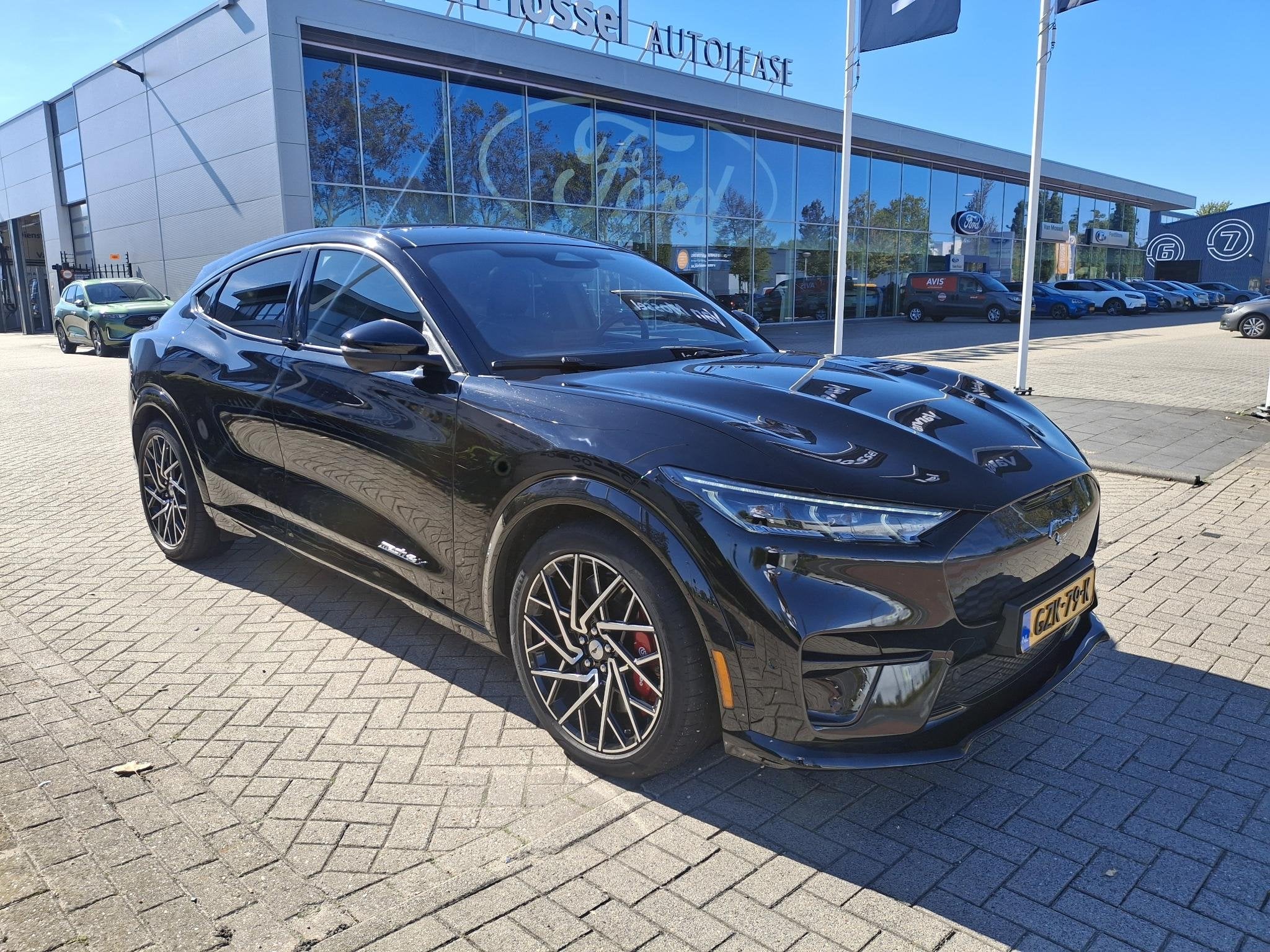 Ford Mustang Mach-E GT Extended AWD 98 kWh | 487pk! | Panoda, Auto's, Automaat, 12 maanden, 98 kWh, Gebruikt