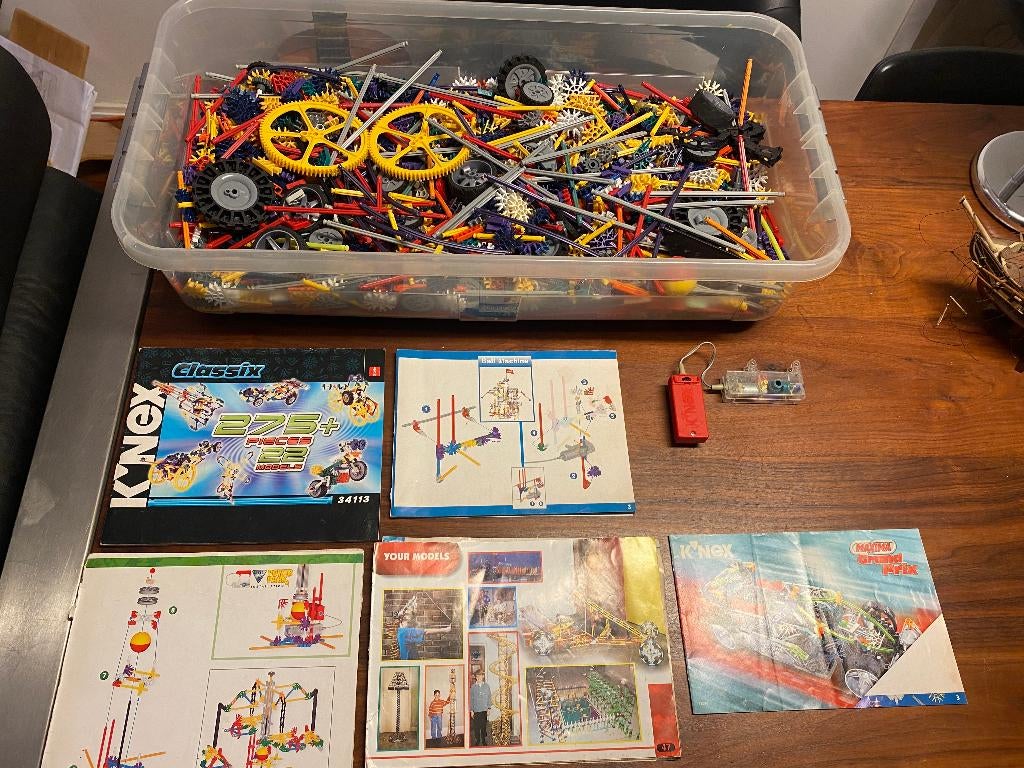 Collectie K'nex knex speelgoed, Ophalen of Verzenden, Gebruikt, K'nex
