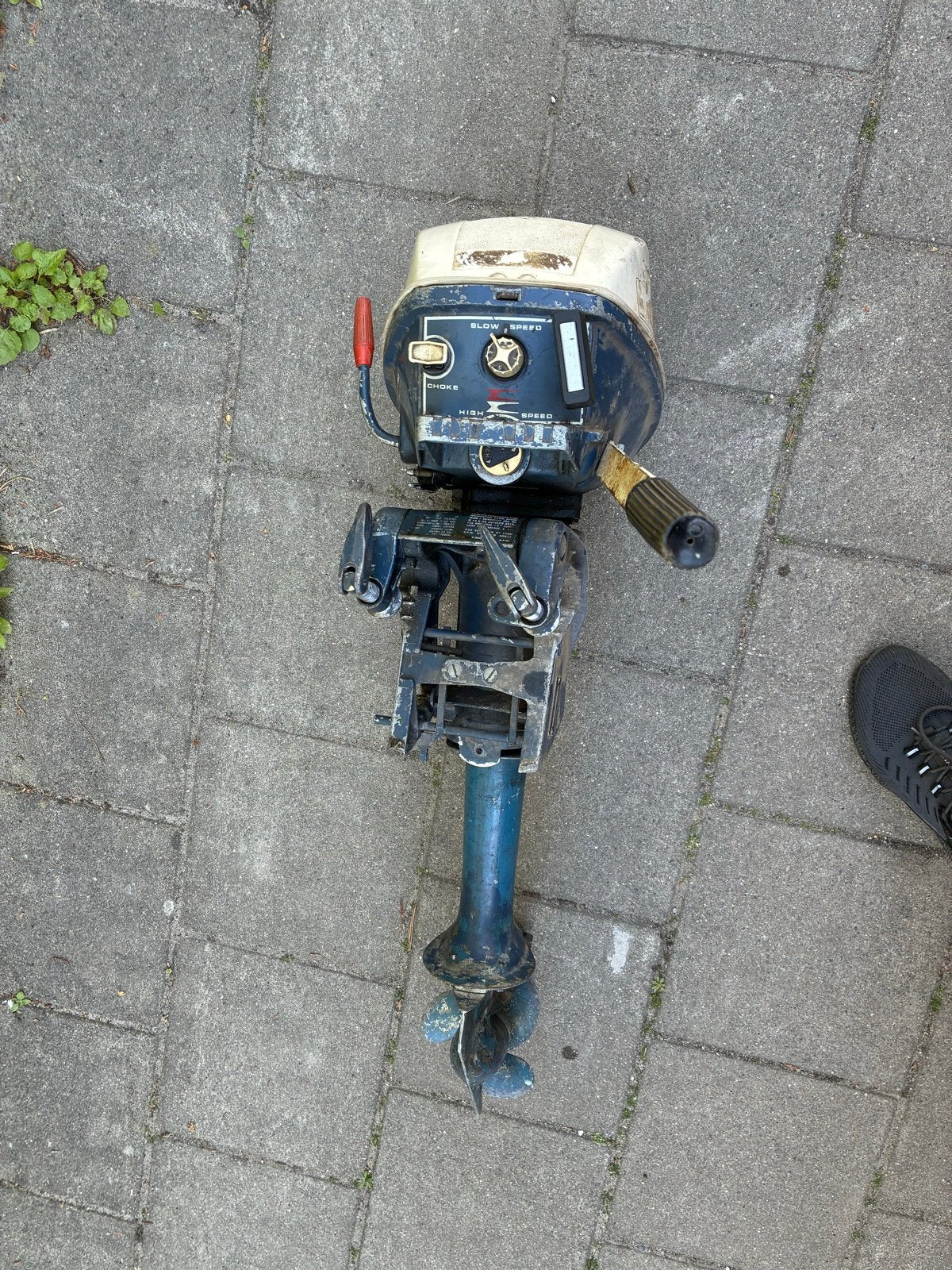 Tweetakt buitenboordmotor, Watersport en Boten, Bootonderdelen, Ophalen