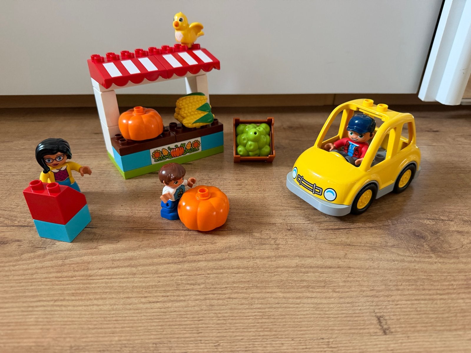 Duplo 10867 Boerenmarkt Compleet - Zo goed als nieuw, Ophalen, Overige thema's, Zo goed als nieuw, Compleet