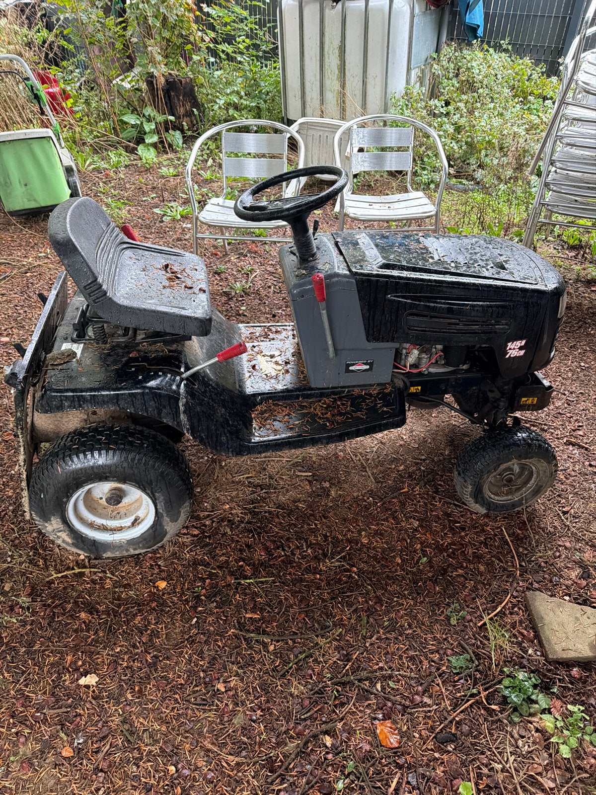 Murray zonder maaiblad 145/70, Tuin en Terras, Cirkelmaaier, Gebruikt, Ophalen of Verzenden, Opvangbak