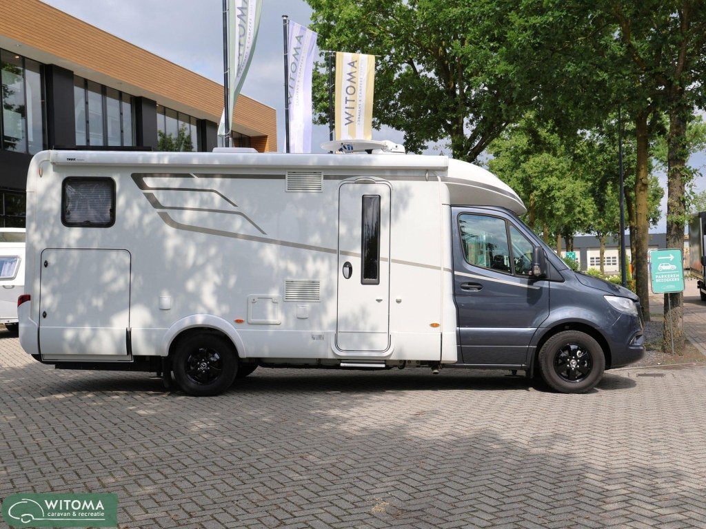HYMER BMC-T 680 EP Level / Omvormer / Lithium, Caravans en Kamperen, Campers, Automaat, Ringverwarming, Koelkast, Tot en met 2