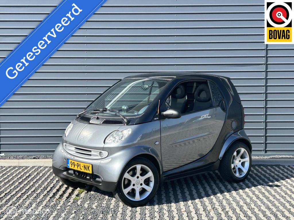 Smart fortwo coupé 0.7 pure | Zuinig | Compact | APK 30-9-2, Auto's, Gebruikt, Zwart, 18 €/maand, 61 pk
