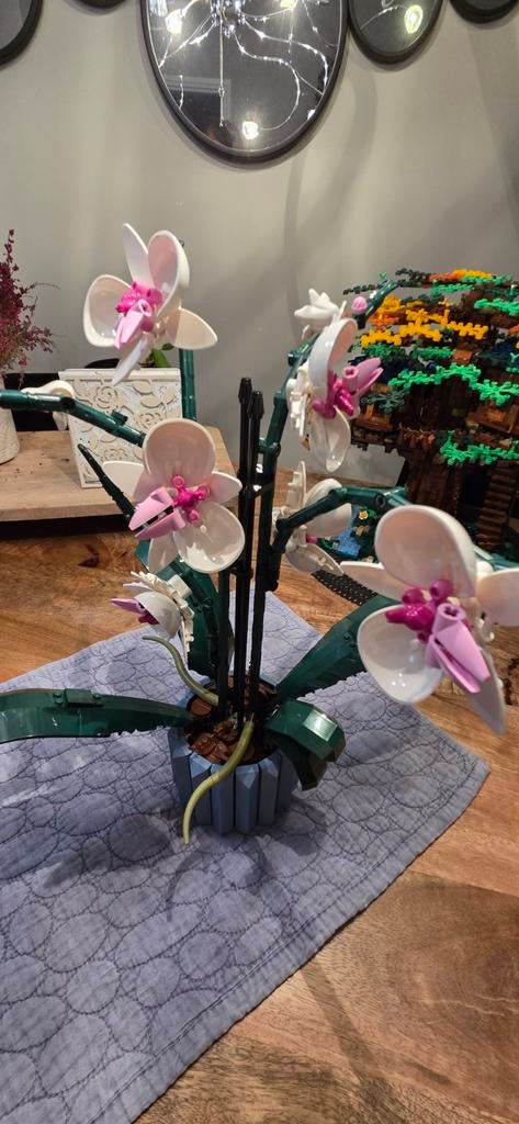 Orchidee Lego, Kinderen en Baby's, Speelgoed | Bouwstenen, Ophalen of Verzenden, Zo goed als nieuw