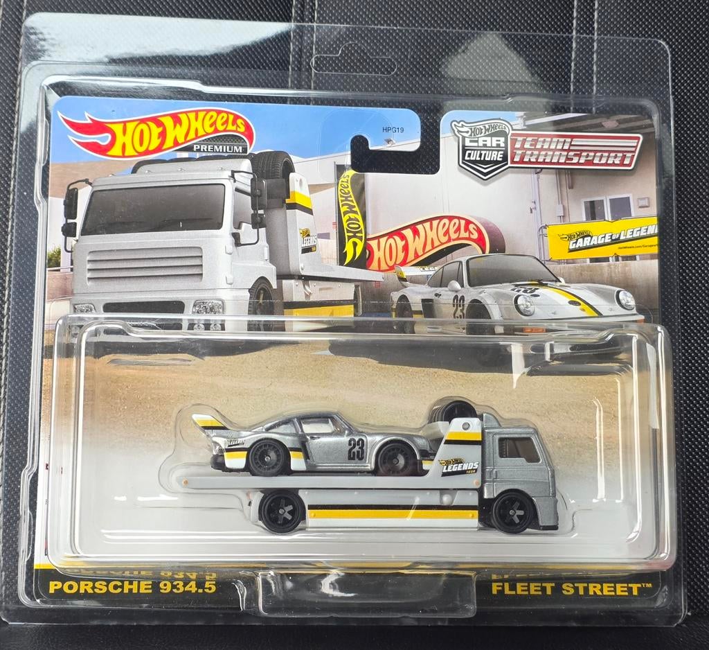 Hot Wheels Team Transport Porsche 934.5 Fleet Street, Ophalen of Verzenden