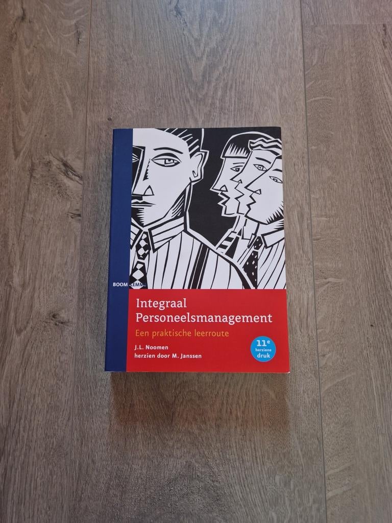 Integraal Personeelsmanagement, Zo goed als nieuw, J.L. Noomen, Gamma, HBO