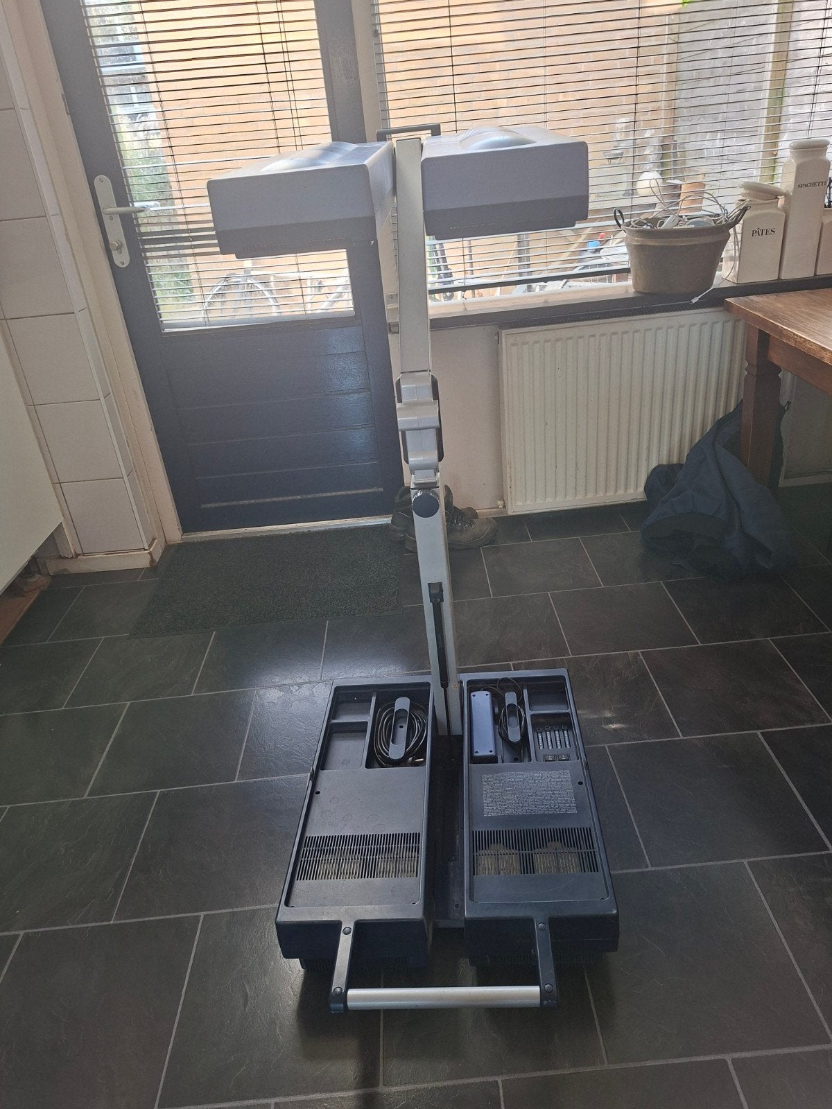 Philips HB 861 Zonnehemel, Ophalen of Verzenden, Gebruikt, Zonnebank dubbelzijdig, Minder dan 10 lampen