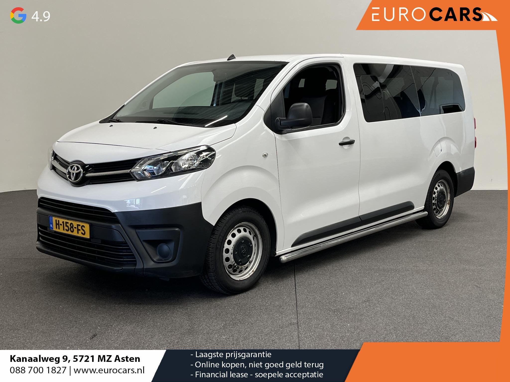 Toyota PROACE Shuttle 1.5 D-4D Cool Comfort Long 9persoons P, Stof, Euro 6, ProAce, Wit