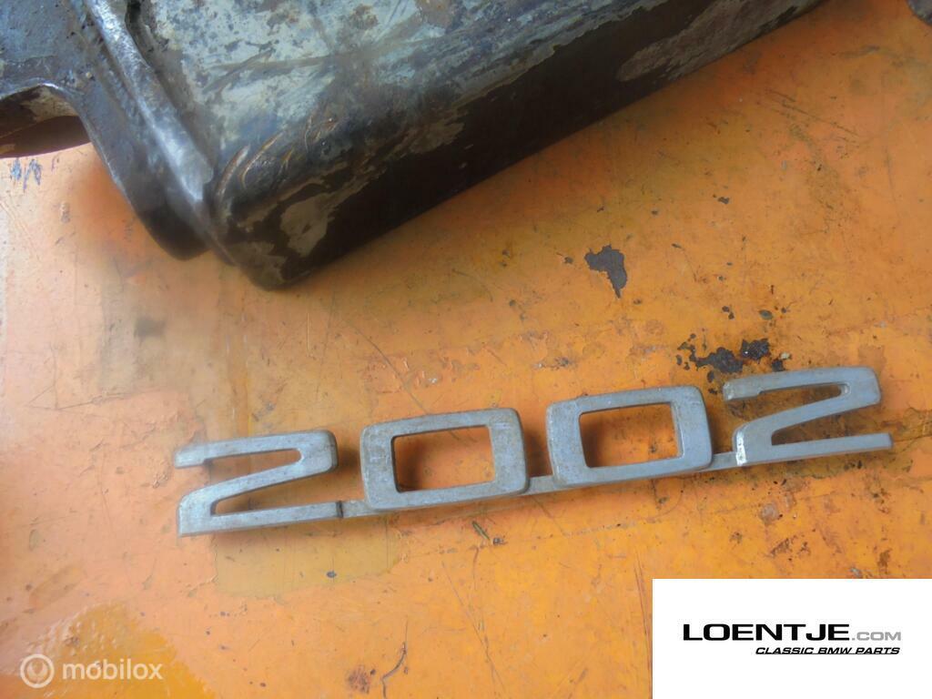Logo BMW 02 2002 embleem, Gebruikt, Ophalen of Verzenden, BMW, BMW