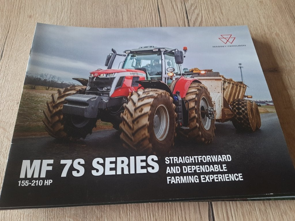 FOLDER MASSEY FERGUSON MF 7S SERIES USA, Verzenden, Nieuw, Catalogus