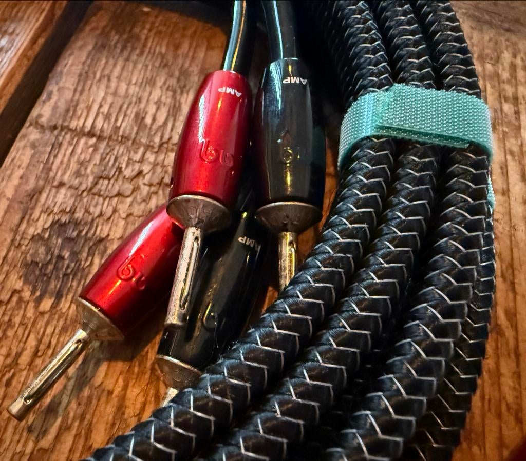 Audioquest Rocket 44 bi-wire luidsprekerkabel 2,5m, Ophalen of Verzenden, Zo goed als nieuw, 2 tot 5 meter, Luidsprekerkabel