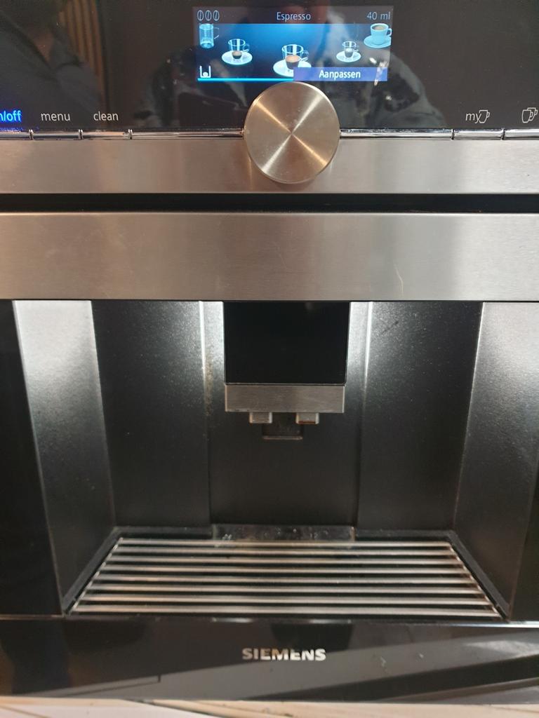 inbouw koffiemachine siemens ✅INC GARANTIE, Witgoed en Apparatuur, Koffiezetapparaten, Ophalen, Afneembaar waterreservoir, 10 kopjes of meer