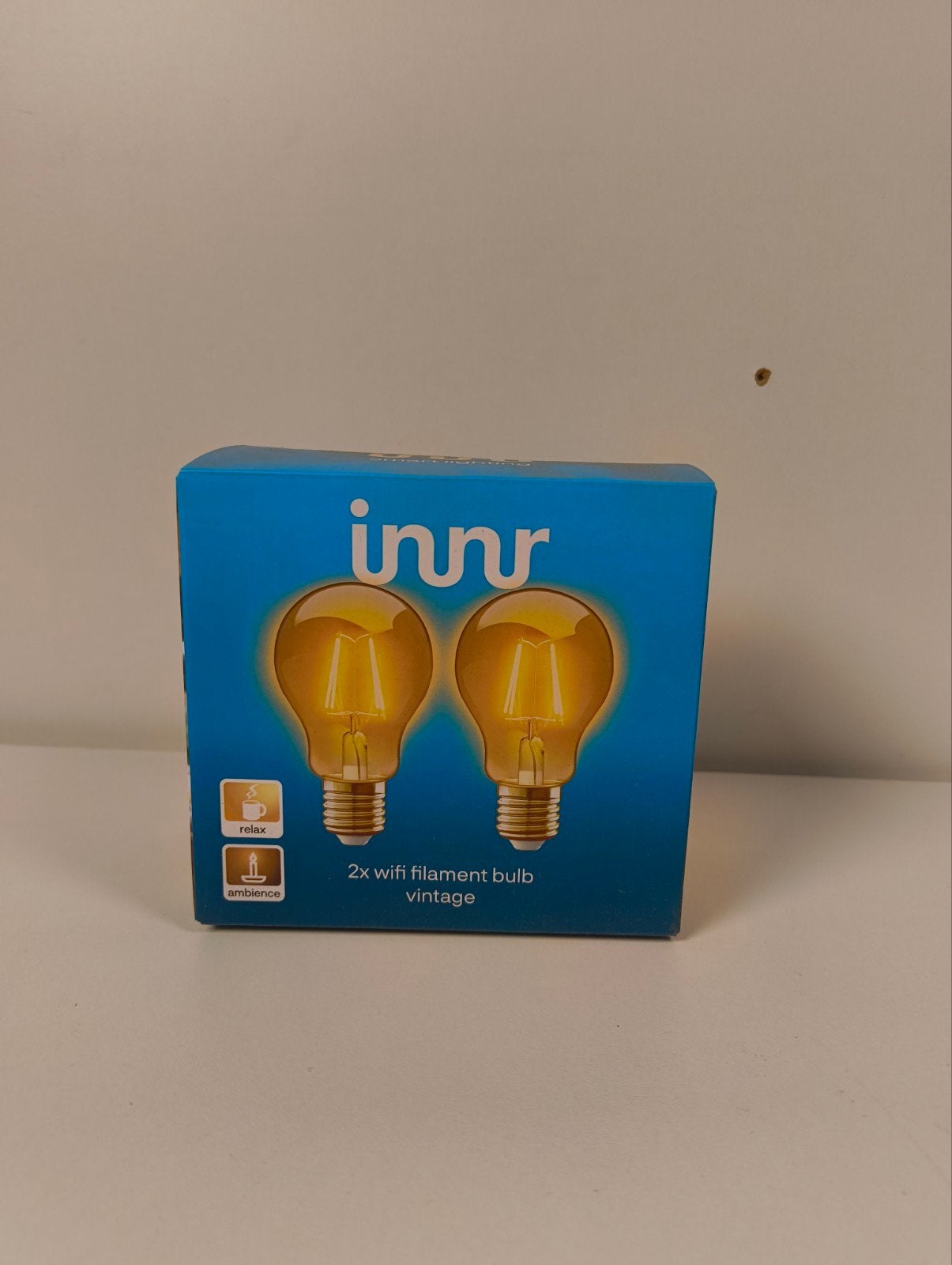 Innr 2x WiFi Filament Lamp E27 Vintage - Smart LED Lampen, Led-lamp, Info@innr.com, Bedienbaar via app, Nieuw