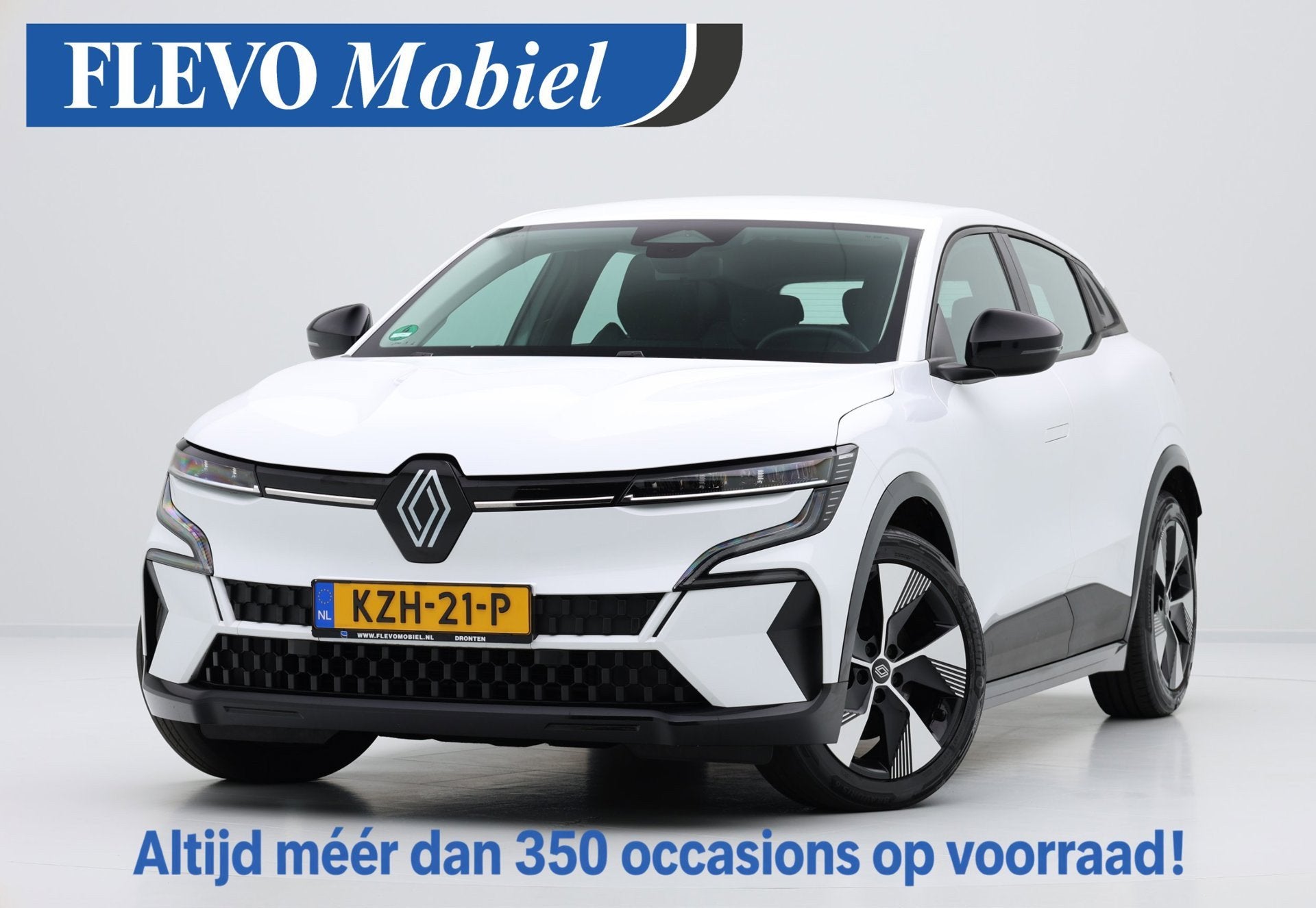 Renault Megane E-Tech EV60 Optimum Charge Equilibre Aut. Cam, Auto's, Dealer onderhouden, Wit, 218 pk, Verwarmde buitenspiegels