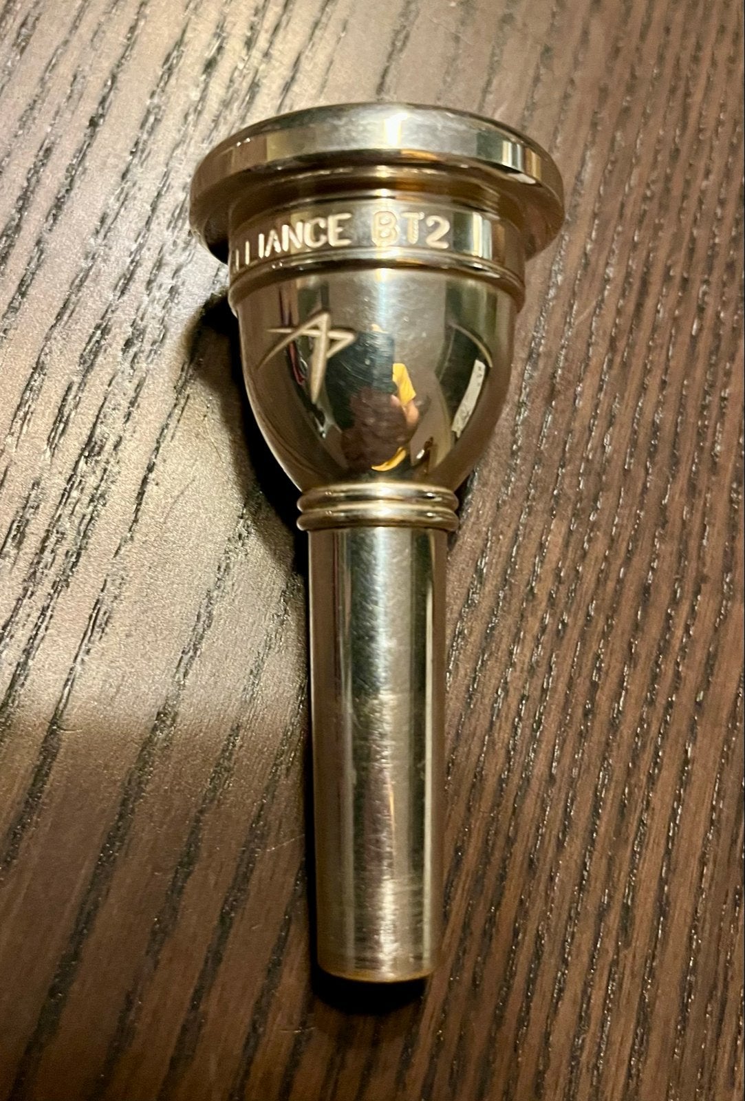 Alliance Prestige BT2 bastrombone mondstuk, Ophalen of Verzenden, Zo goed als nieuw, Bas