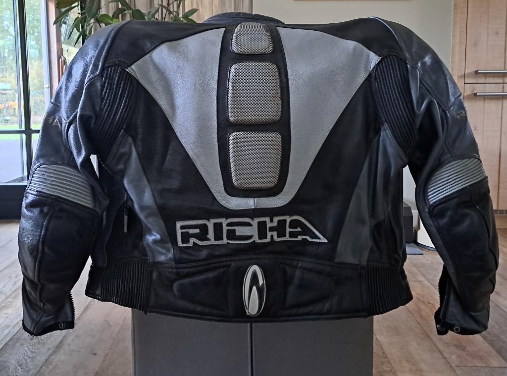 Motojas en broek leder dames, Motoren, Kleding | Motorkleding, Ophalen, Combipak, Richa, Dames