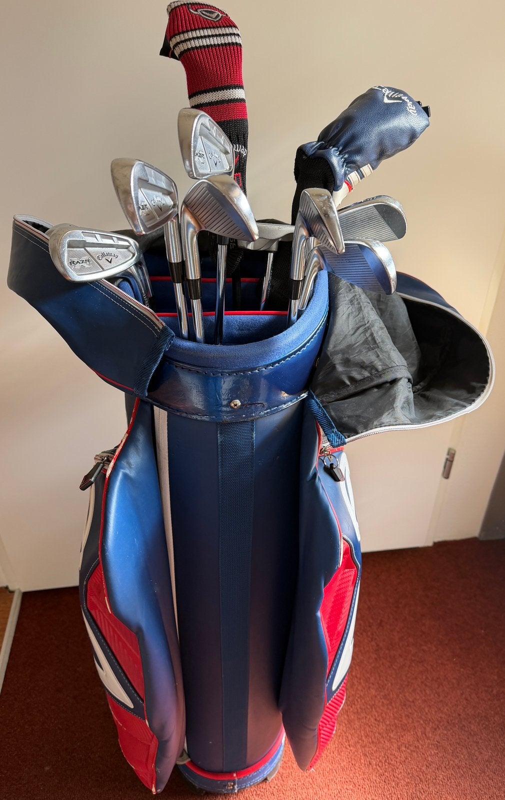 Foto 5 van Complete Callaway RAZR golfset + Big Bertha tas + trolley