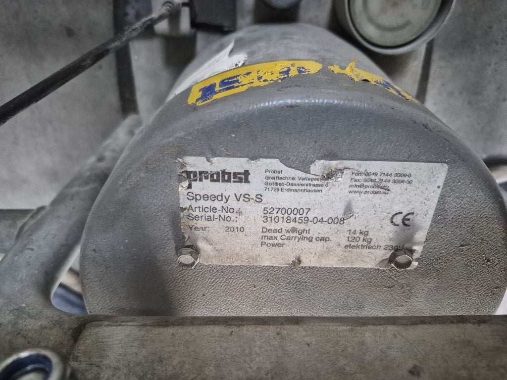 Probst Speedy VS-S Vacuum tegel lifter, Ophalen, Gebruikt, Overige typen, Overige merken