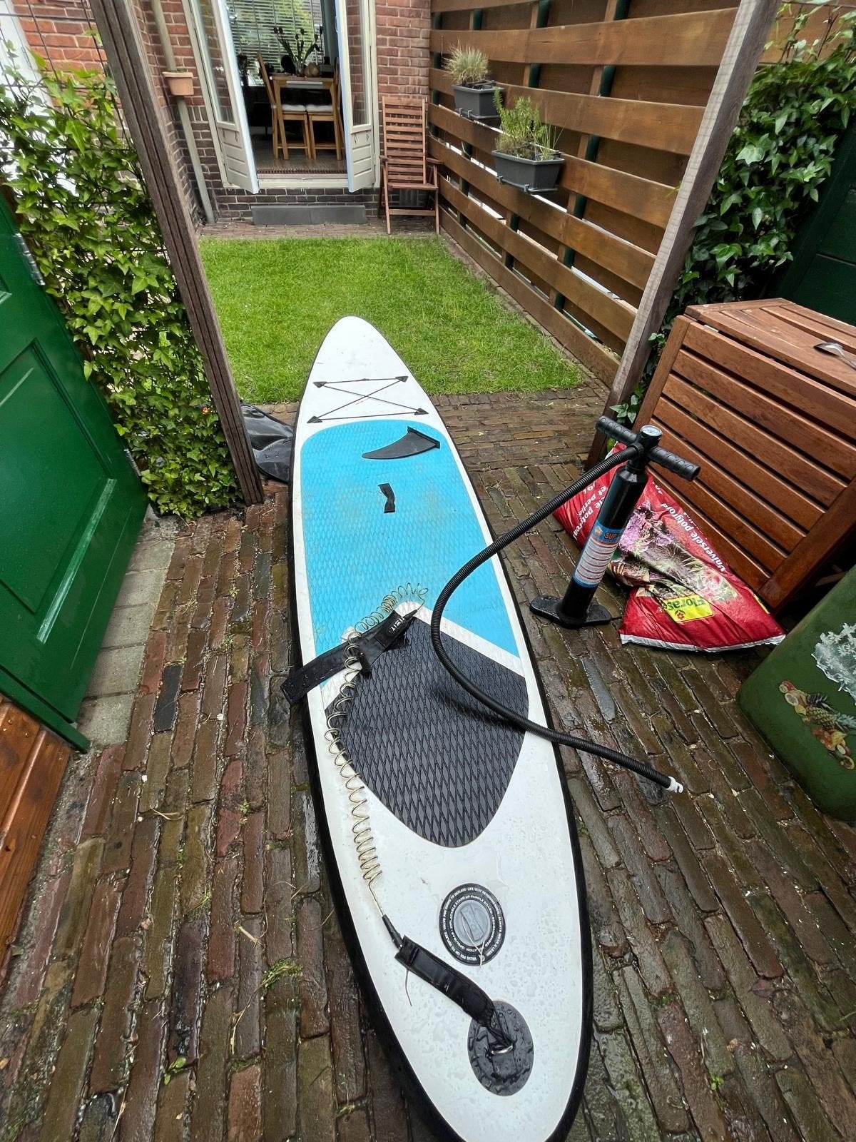Opblaasbare SUP Board met Pomp, Watersport en Boten, Ophalen, Zo goed als nieuw, SUP-boards