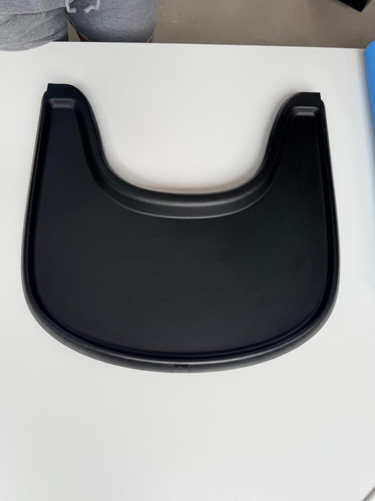 Stokke Tafelblad - Zwart, Kinderen en Baby's, Kinderstoelen, Ophalen, Zo goed als nieuw, Meegroeistoel