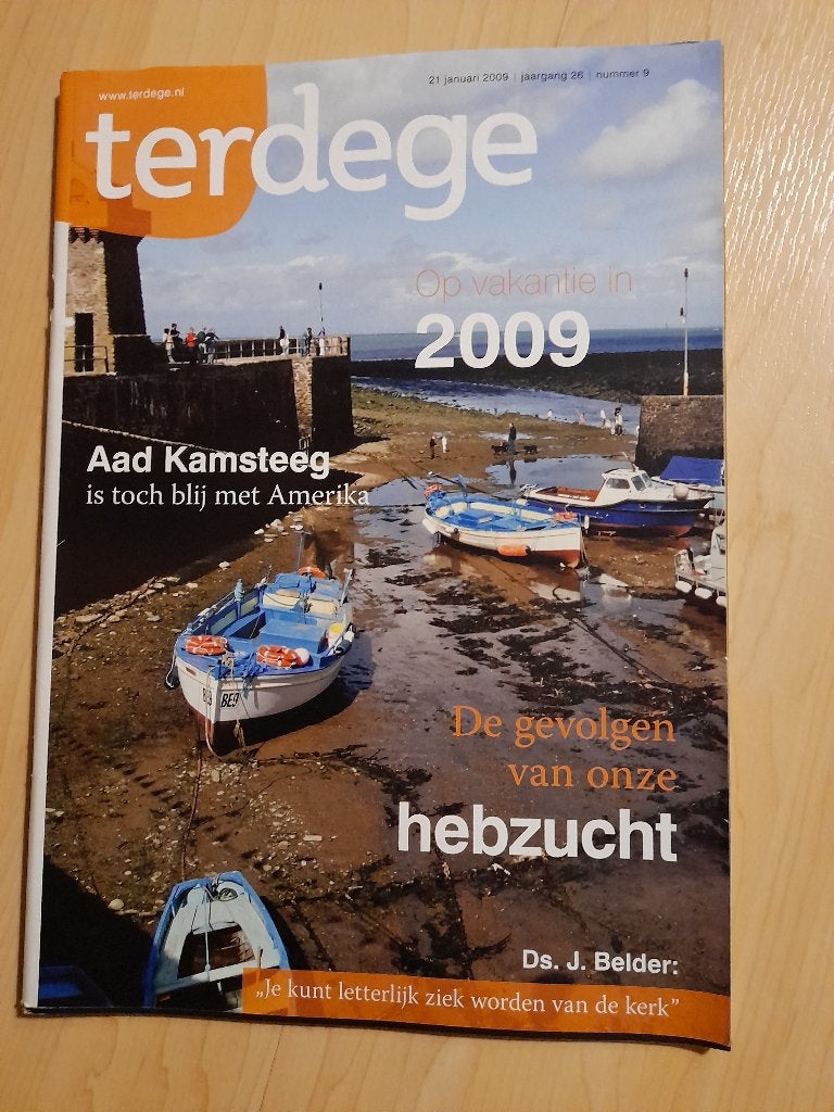 DIVERSE TIJDSCHRIFTEN TERDEGE 2009, Ophalen of Verzenden, Gelezen