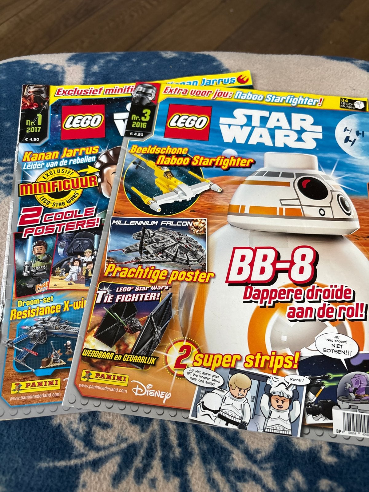LEGO Star Wars Tijdschriften - Nr. 1 (2017) & Nr. 3 (2016), Boeken, Tijdschriften en Kranten, Ophalen of Verzenden, Gelezen, Overige typen