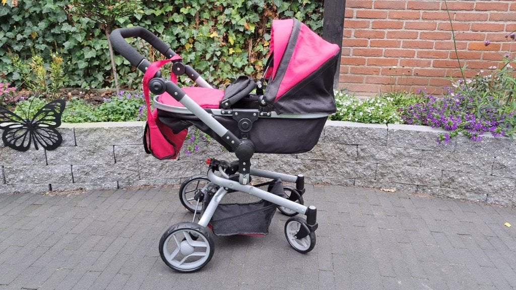 Poppenwagen 2 in 1, Ophalen of Verzenden, Zo goed als nieuw, Overige typen