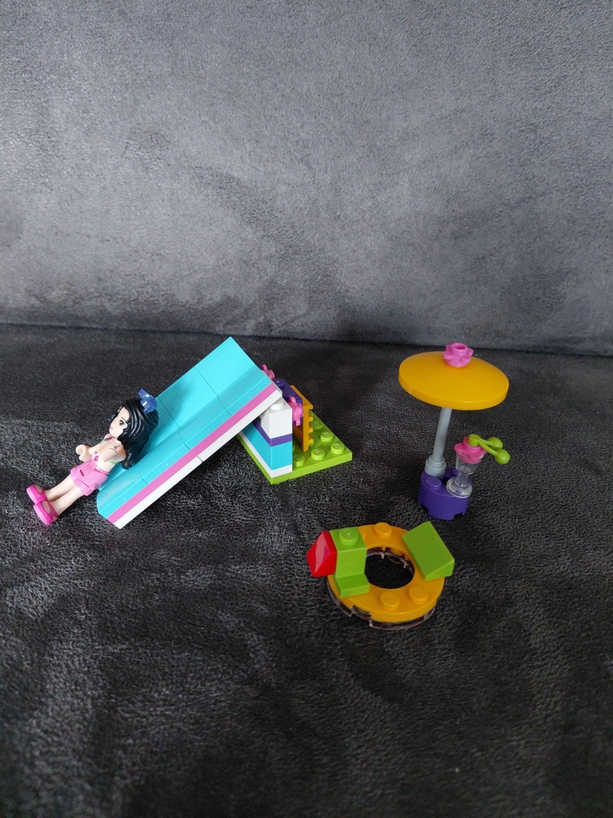 Lego Friends 30401 Zwembad met ligstoel en parasol, Lego, Friends, Ophalen of Verzenden, Zo goed als nieuw