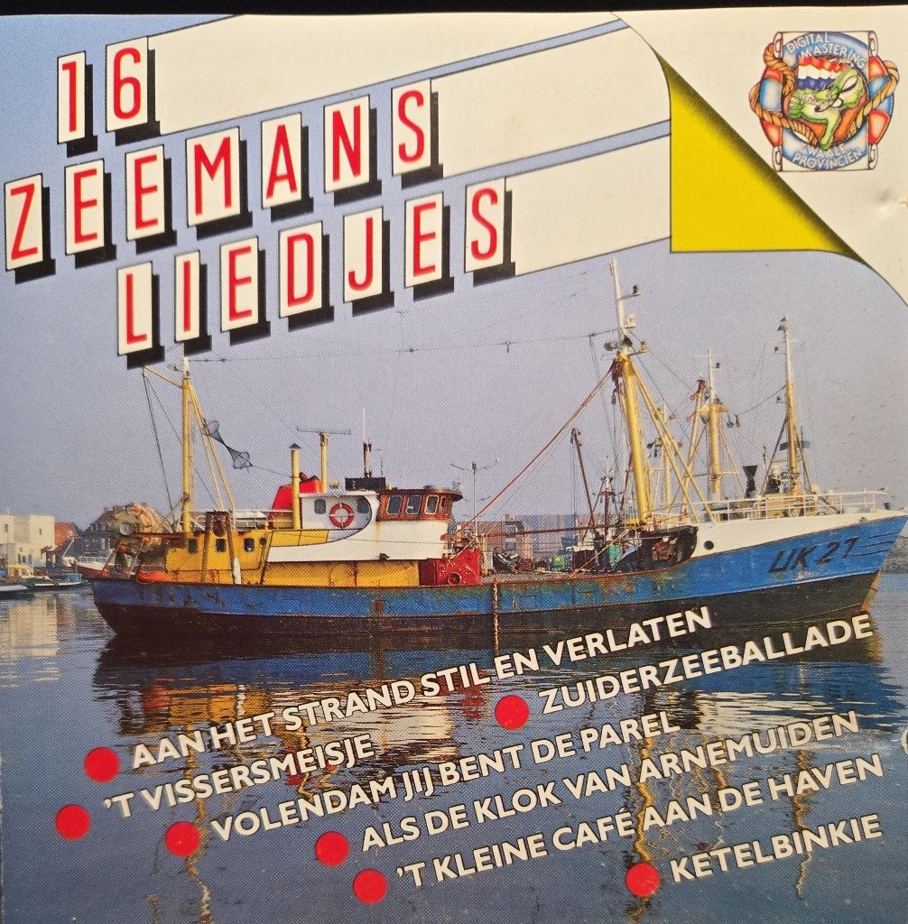 16 Zeemansliedjes = 3,99, Ophalen of Verzenden, Zo goed als nieuw, Levenslied of Smartlap