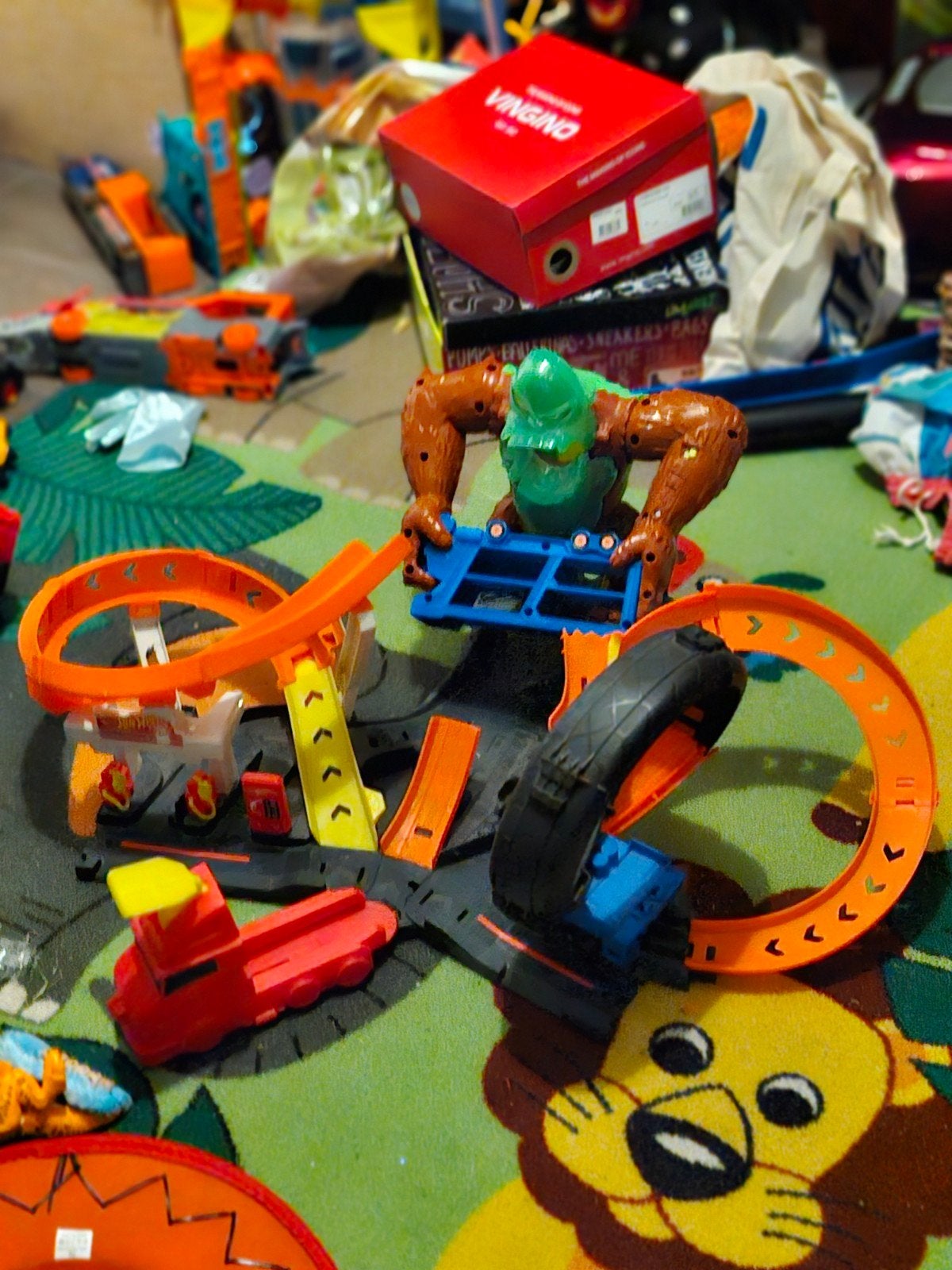 Hot Wheels King Kong baan, Ophalen of Verzenden, Gebruikt