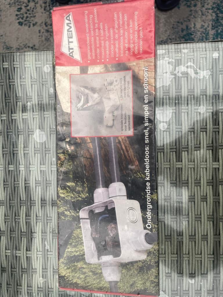 ATTEMA Ondergrondse Kabeldoos - Waterdicht, Ophalen of Verzenden, Nieuw, Overige typen