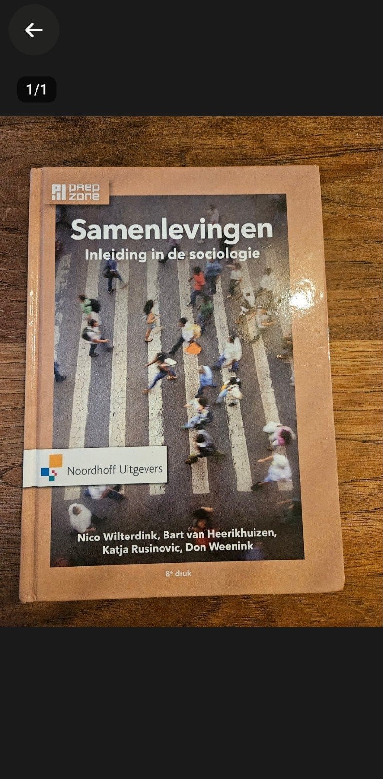 Samenlevingen: Inleiding in de sociologie - 8e druk, Boeken, Gelezen, Nico Wilterdink,, Gamma, HBO