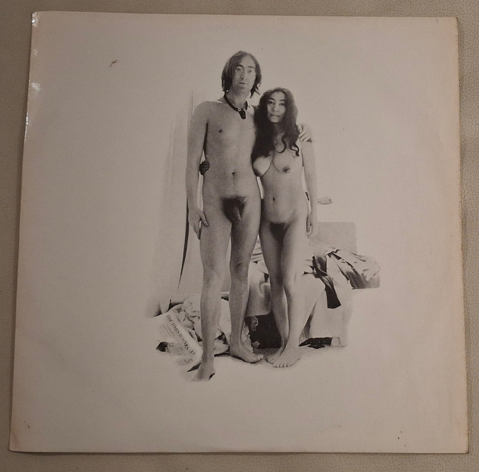 John Lennon & Yoko Ono - Two Virgins LP (1968) Zeldzaam, LP, Gebruikt, Originele persing, Ophalen of Verzenden
